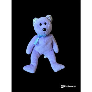 Ty Unisex Plush Stuffed Animal Purple Blue One Size